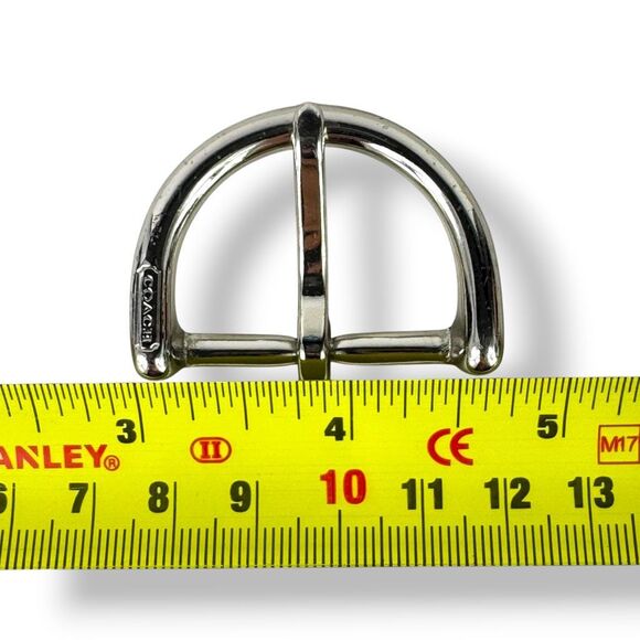 Coach Replacement Silver Buckles for Bags Hardware Lot Set 4 Pc - 1.25” x 1.75” - Picture 7 of 8